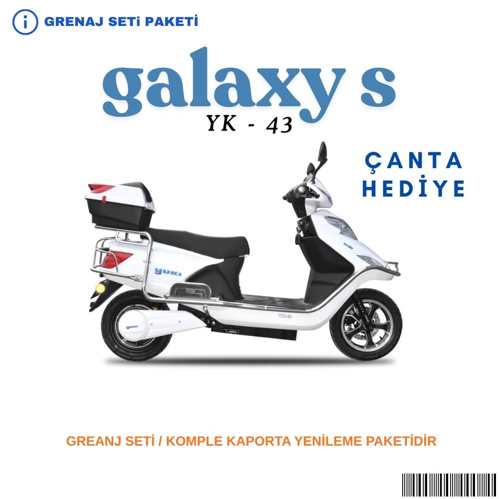Yuki Galaxy S Grenaj Seti Beyaz 11 Parça